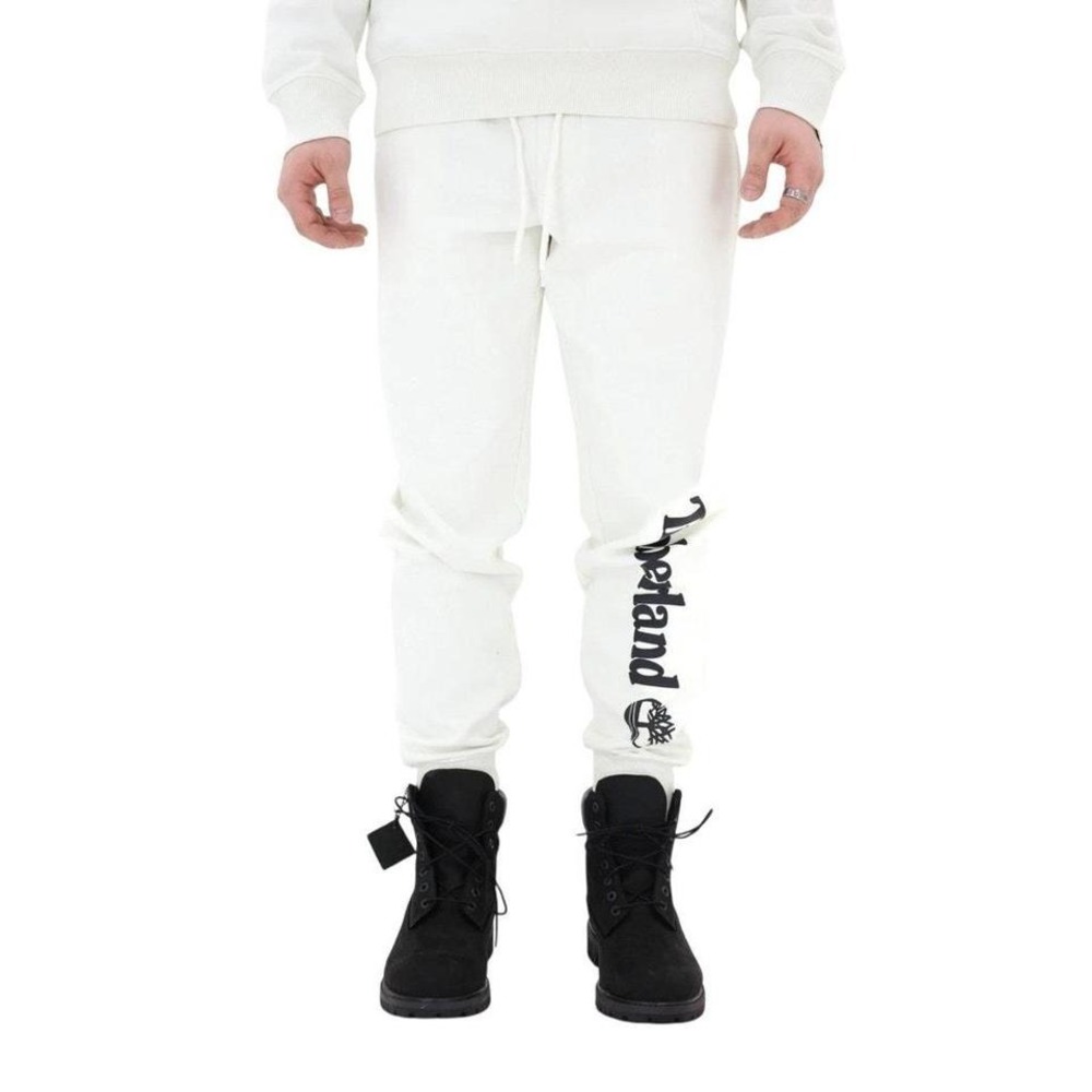 Timberland Men Vintage White Linear Sweatpants - Size:  XXL‎